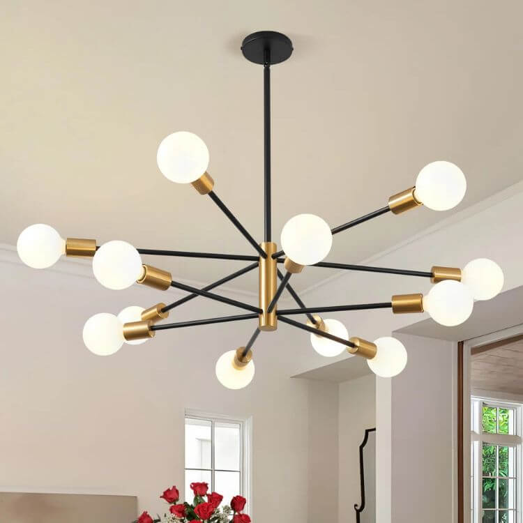 Dimmable Sputnik Chandelier