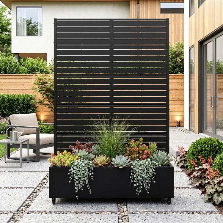 Metal Planter Box