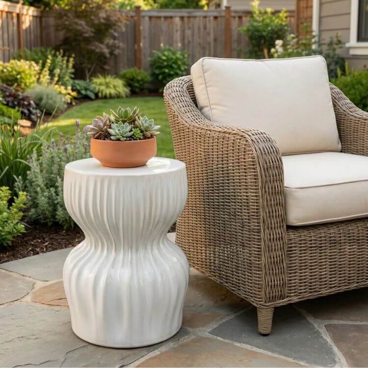 Decorative Sculptural Garden Stool