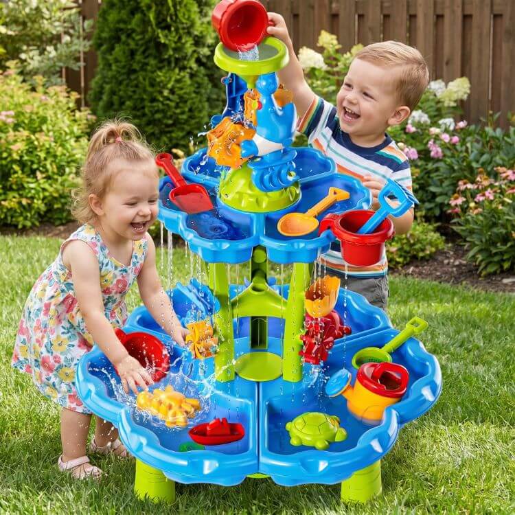 Tiered Sand and Water Playset