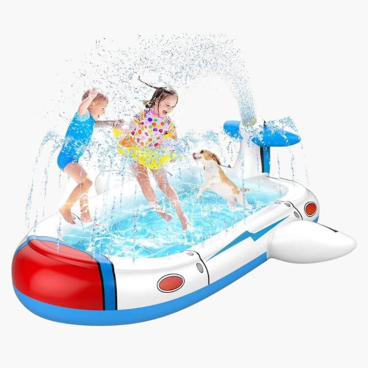 Kiddie Pool Splash Pad