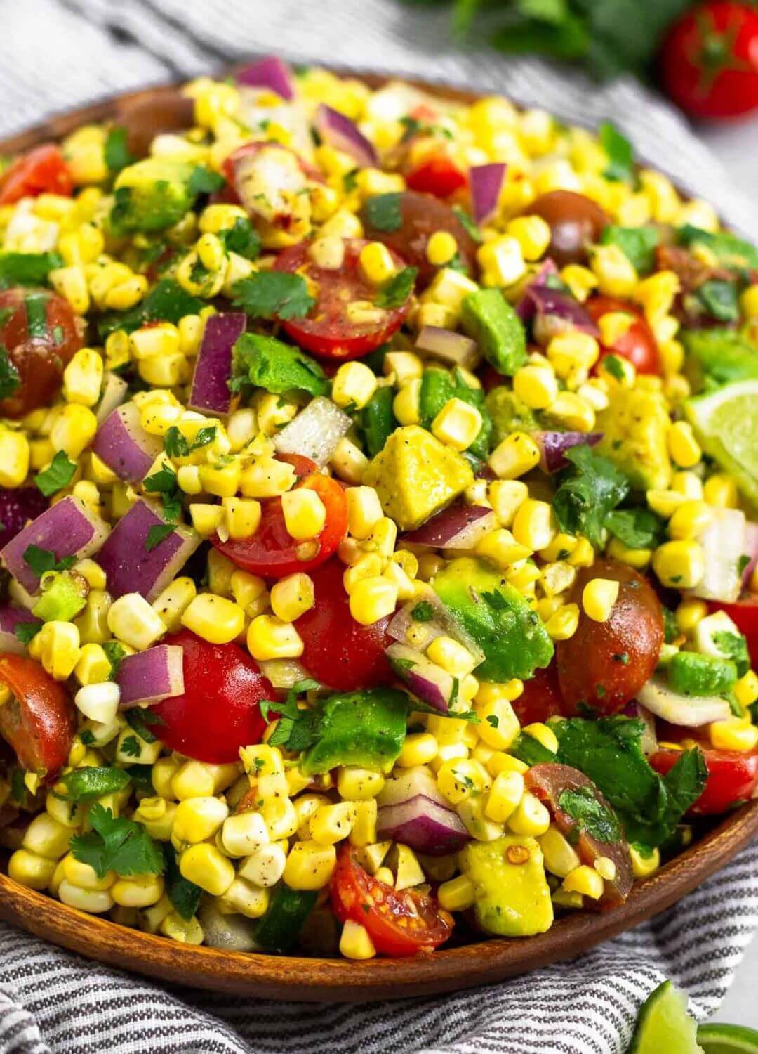 corn and avocado salad