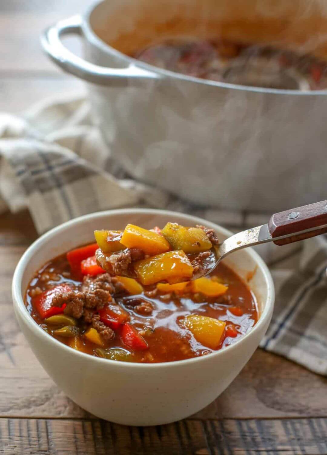 stuffed pepper soup