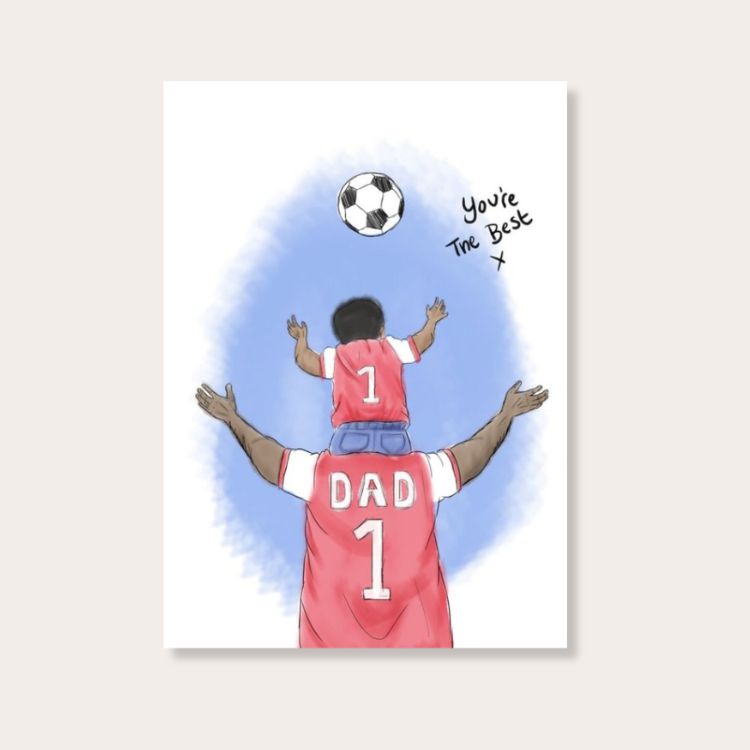 Soccer Dad Father's Day Card