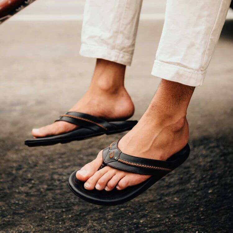 Men's Leather Beach Sandal