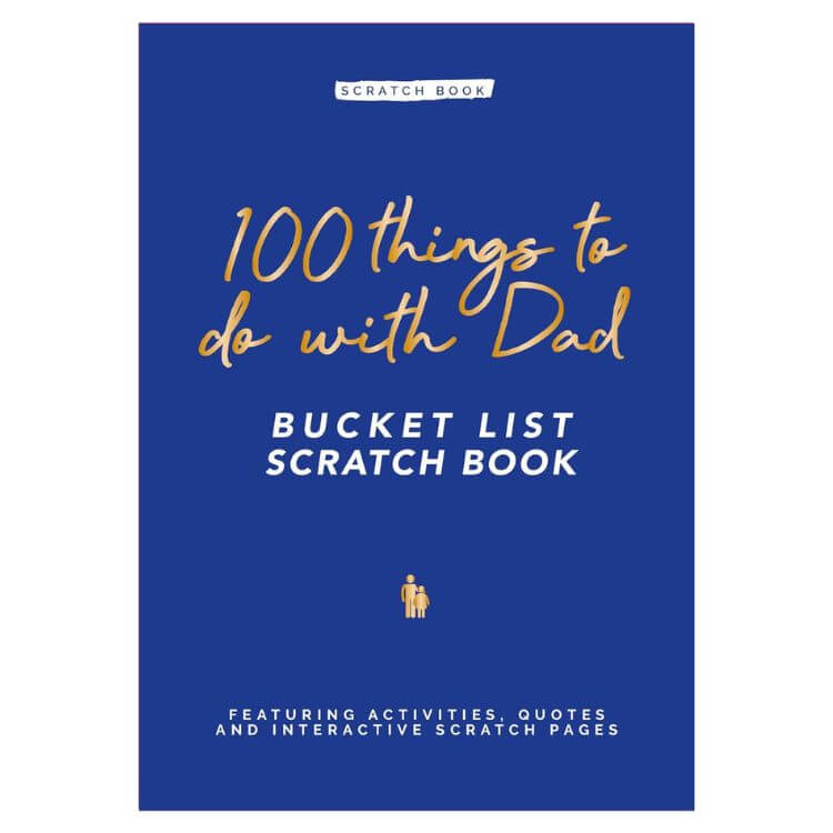 Things to Do With Dad Scratch Off Journal