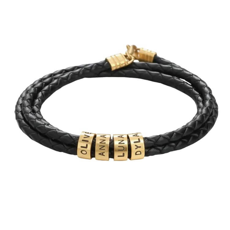 Braided Leather Bracelet