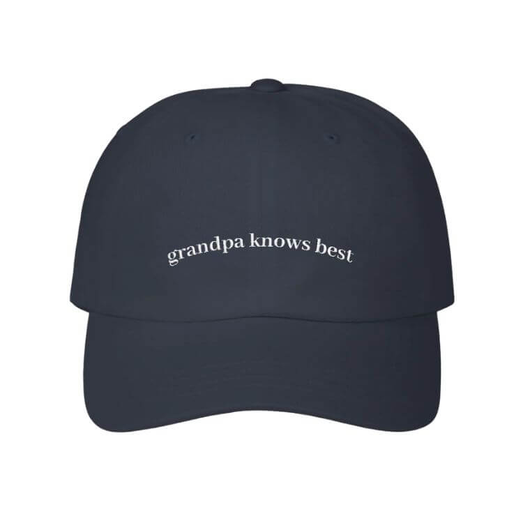 Grandpa Knows Best Cap