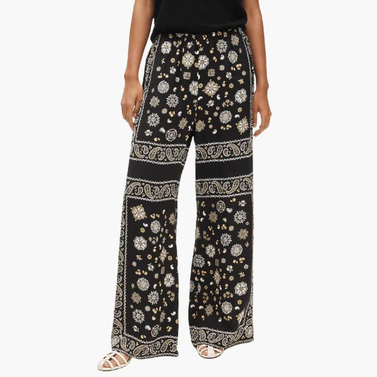 Cosmo Pant in Bandana-Print