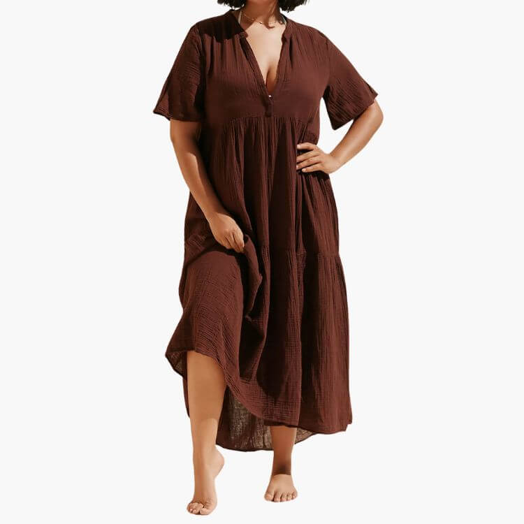 The Kallie Flowy Maxi Dress