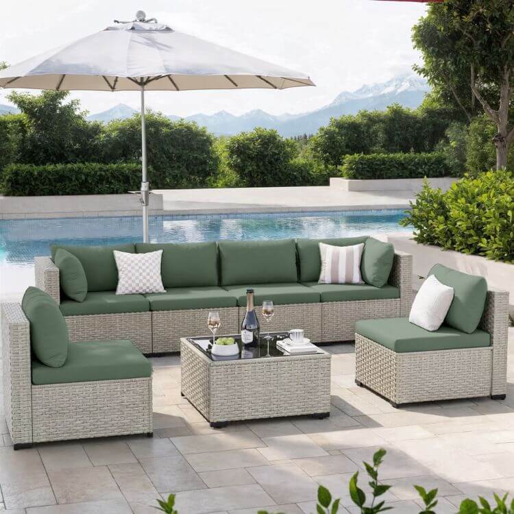 7 Piece Patio Set