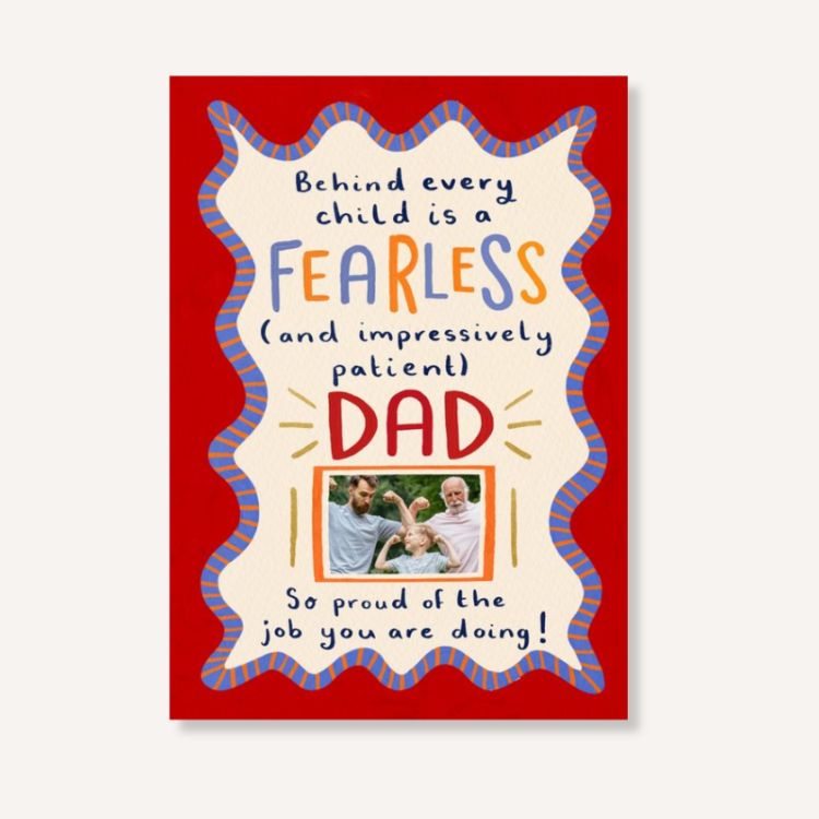 Fearless and Patient Father's Day Card