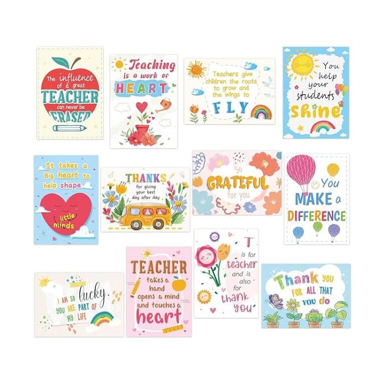 Teacher Appreciation Cards