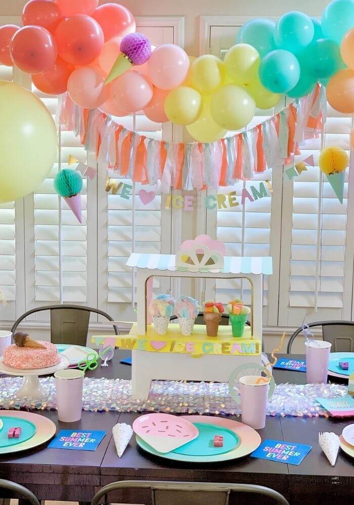 summer kids birthday party ideas