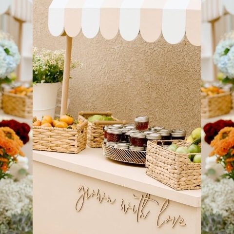 locally grown baby shower theme