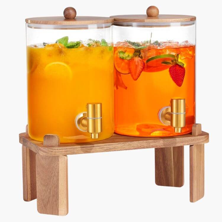 Glass Drink Dispenser