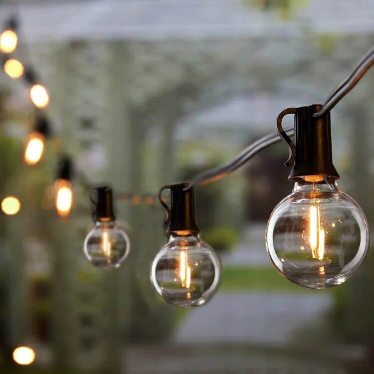 Outdoor Globe String Lights