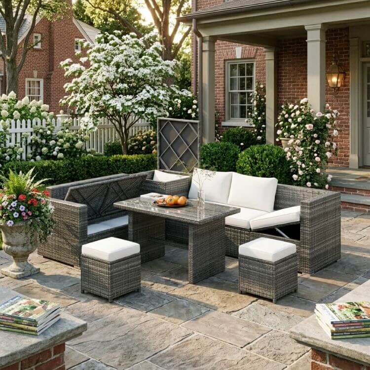 6-Piece Outdoor Sofa Set