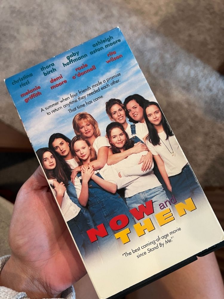 Now and then movie VHS