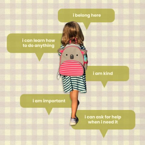 back to school positive affirmations