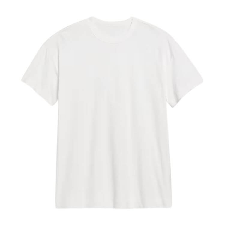 white tee