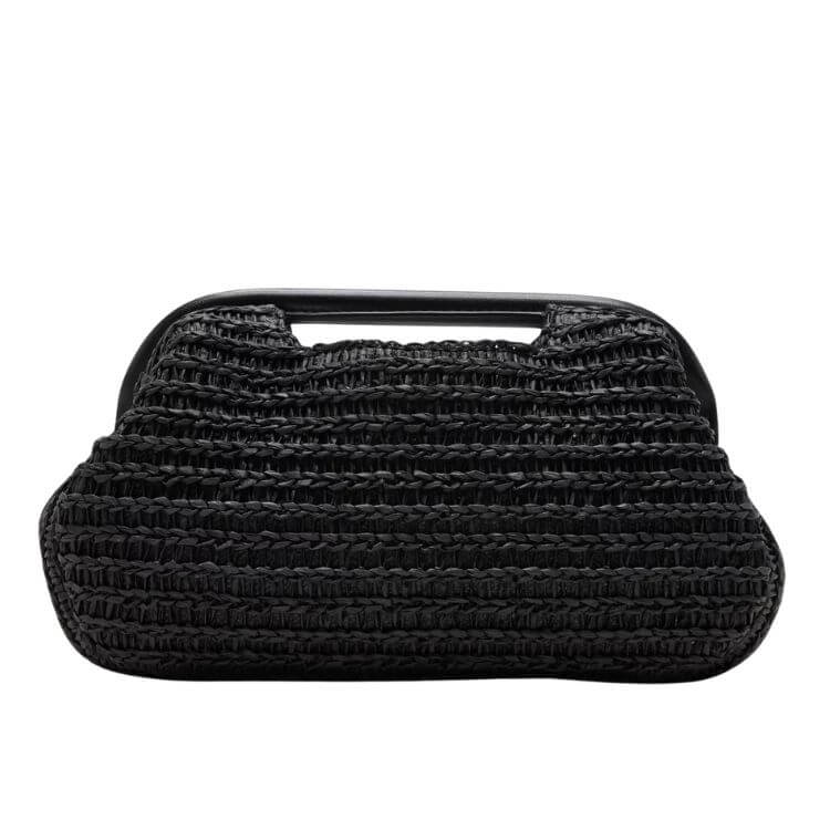 woven clutch