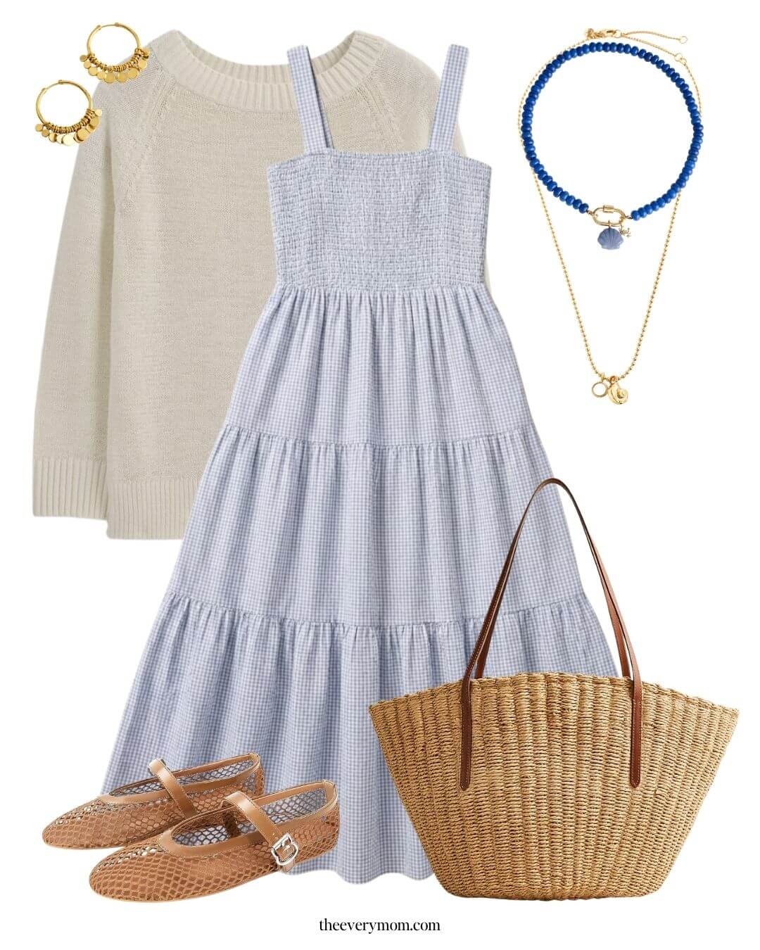 summer maxi dress outfit