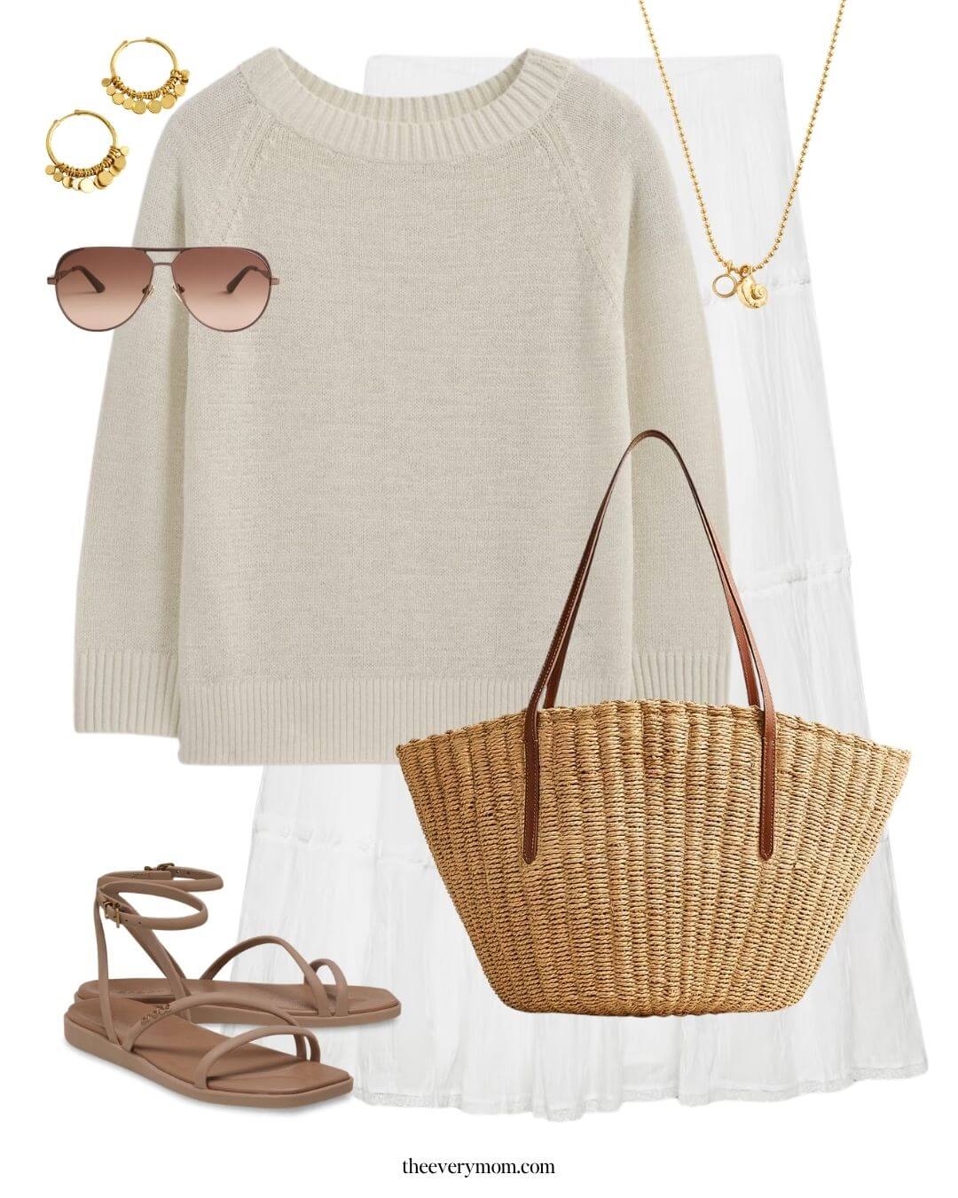coastal chic for summer outfit idea