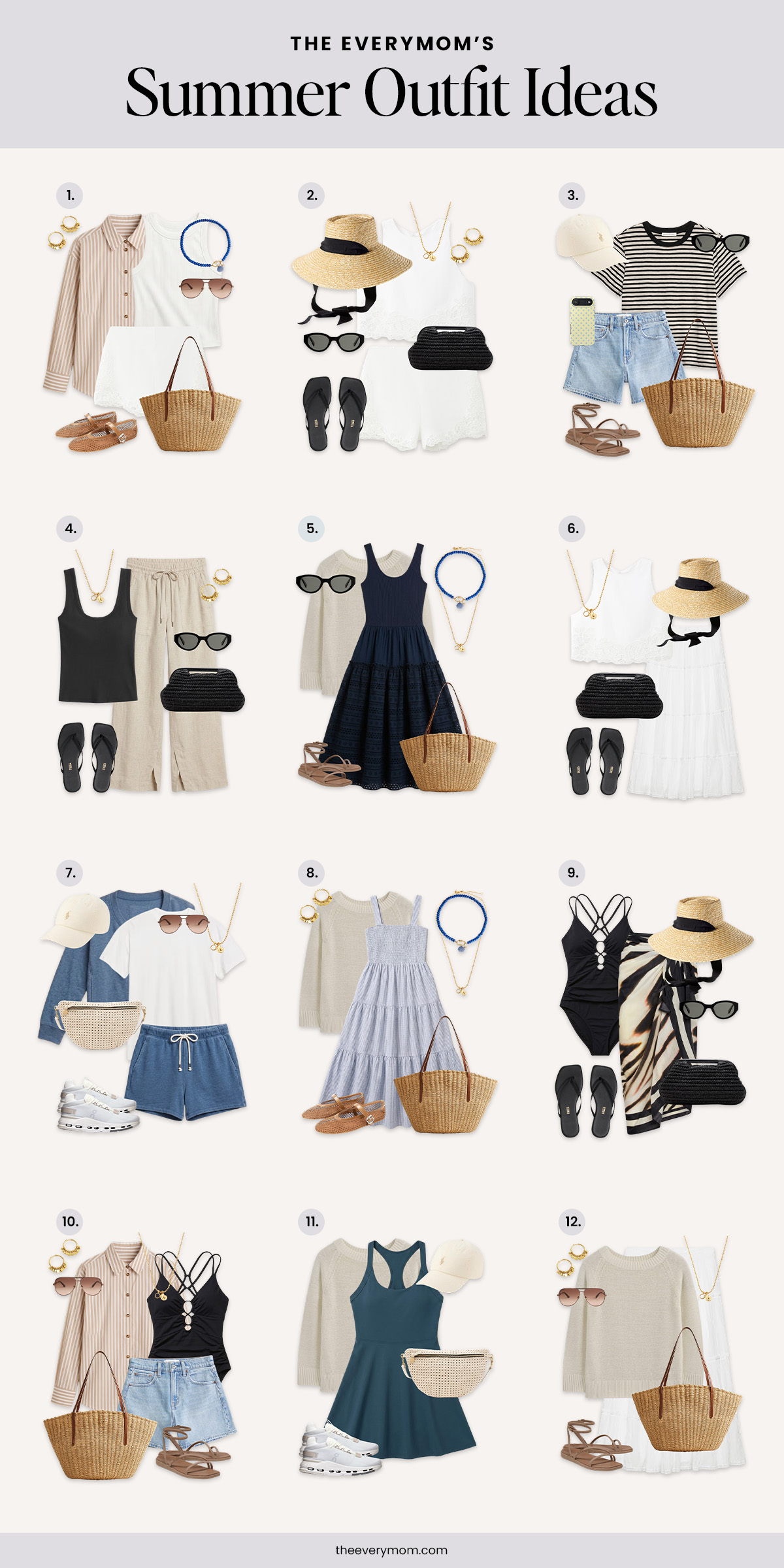 Everymom's summer capsule wardrobe 2026