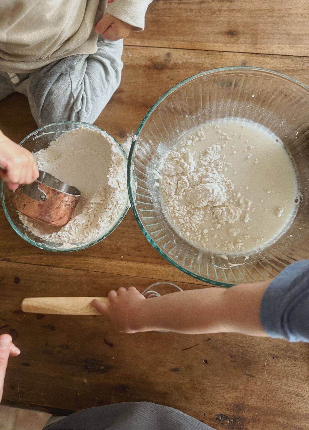 baking with kids
