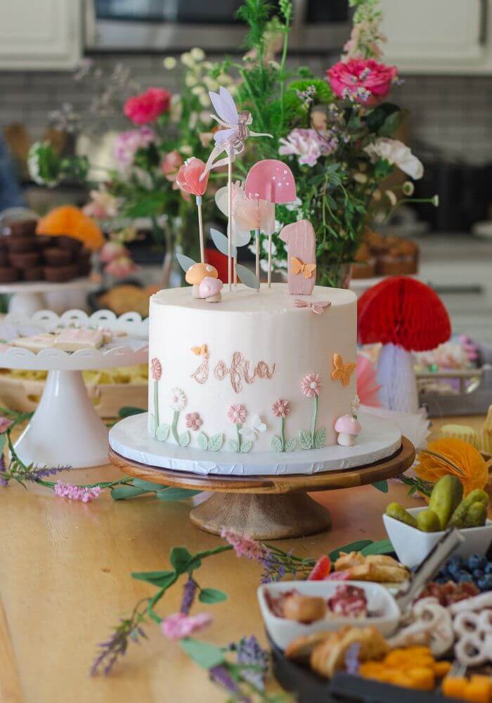 fairy birthday cake