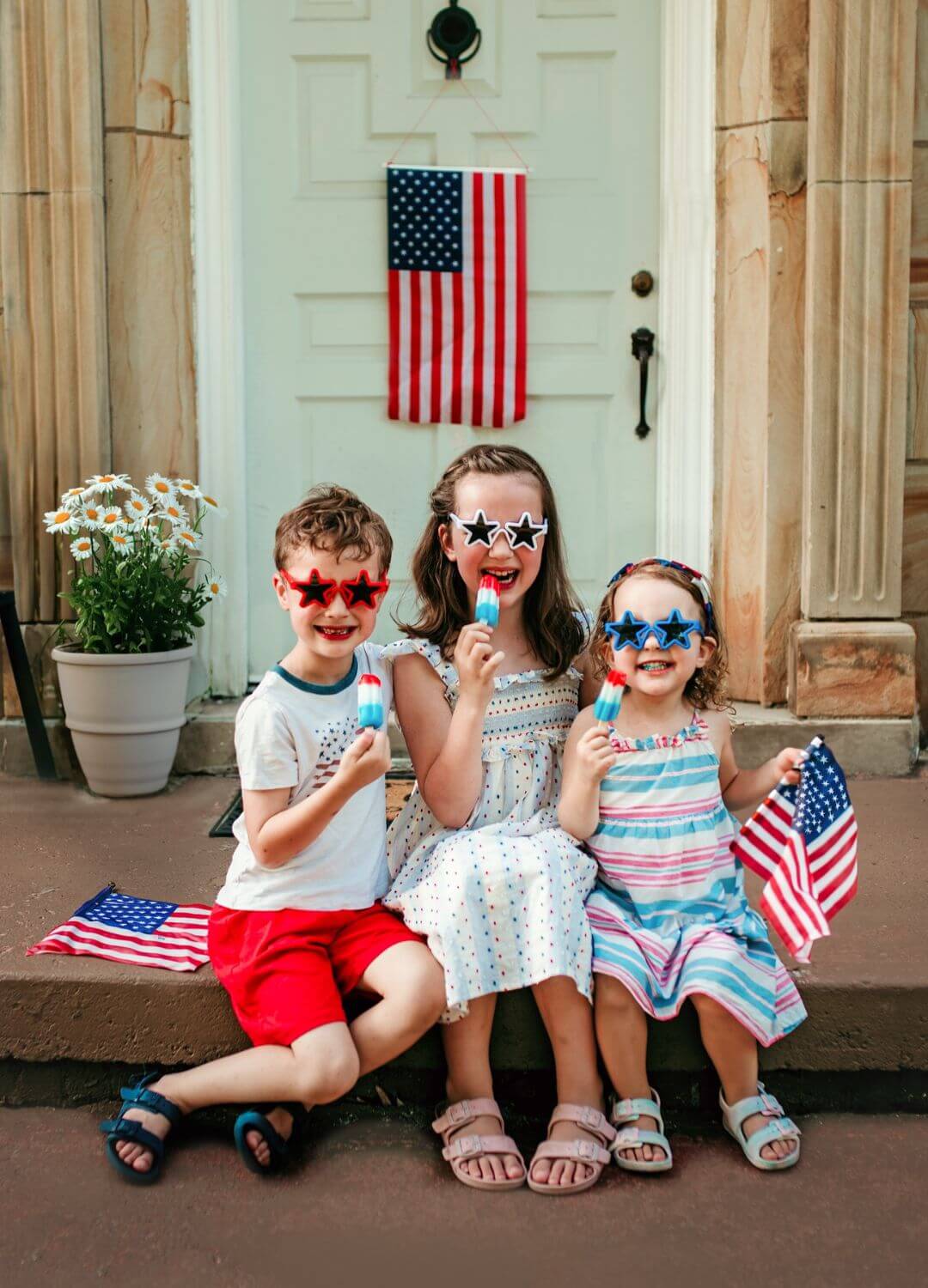 kids on fourth of july