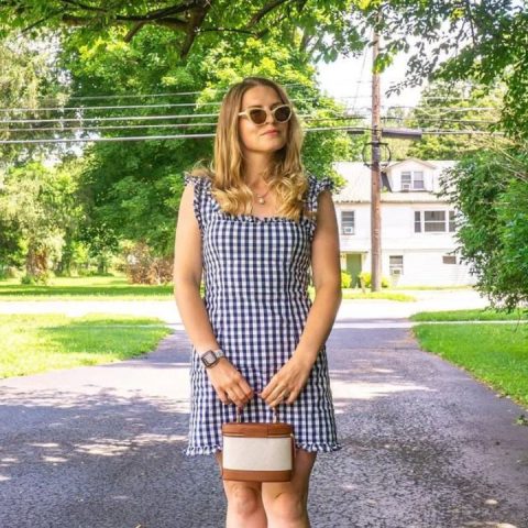 gingham fashion trend feature