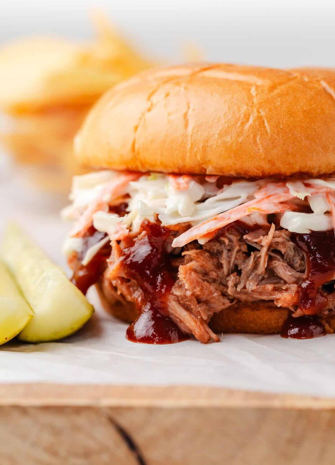 pulled pork sandwiches