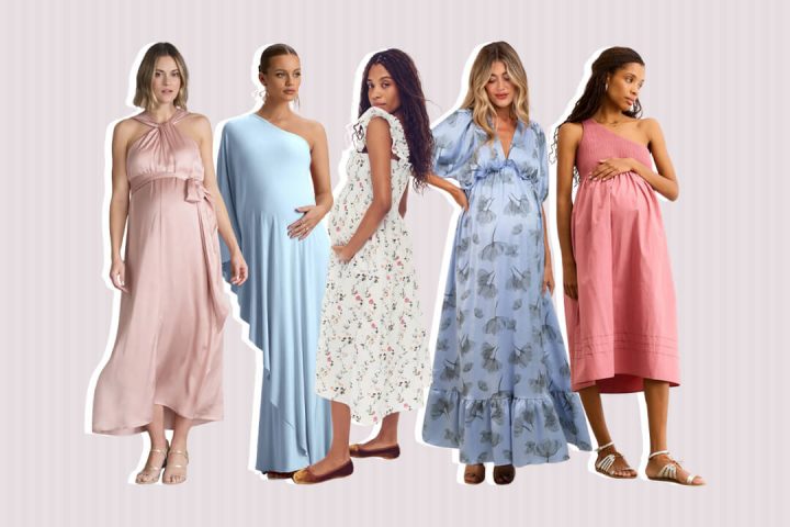maternity wedding guest dresses