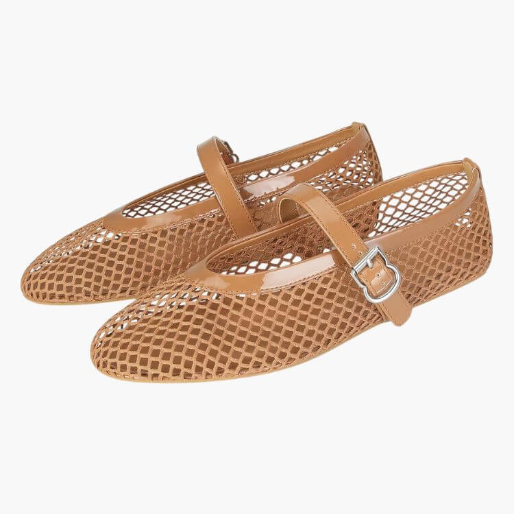 Mesh Ballet Flats