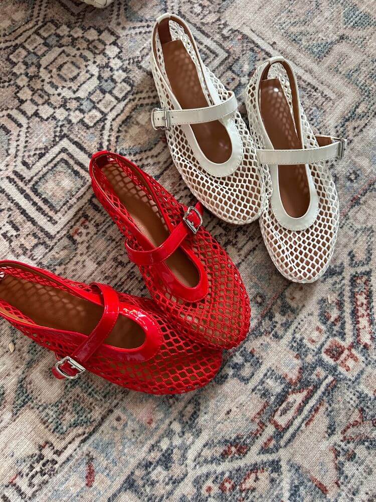 mesh sandals for summer 