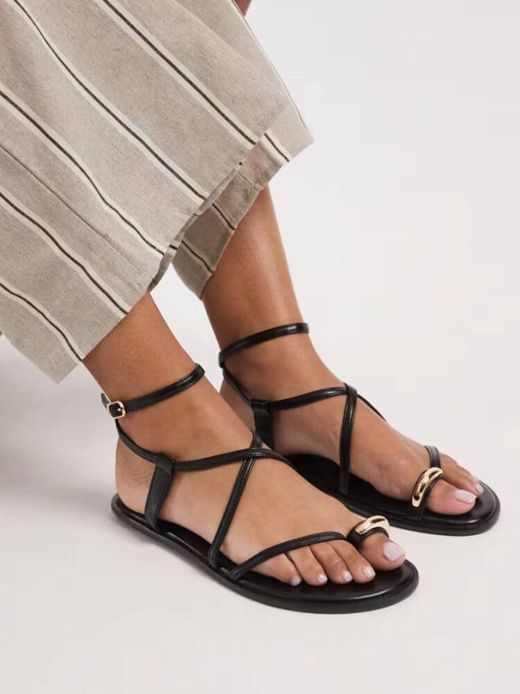strappy sandals  for summer 