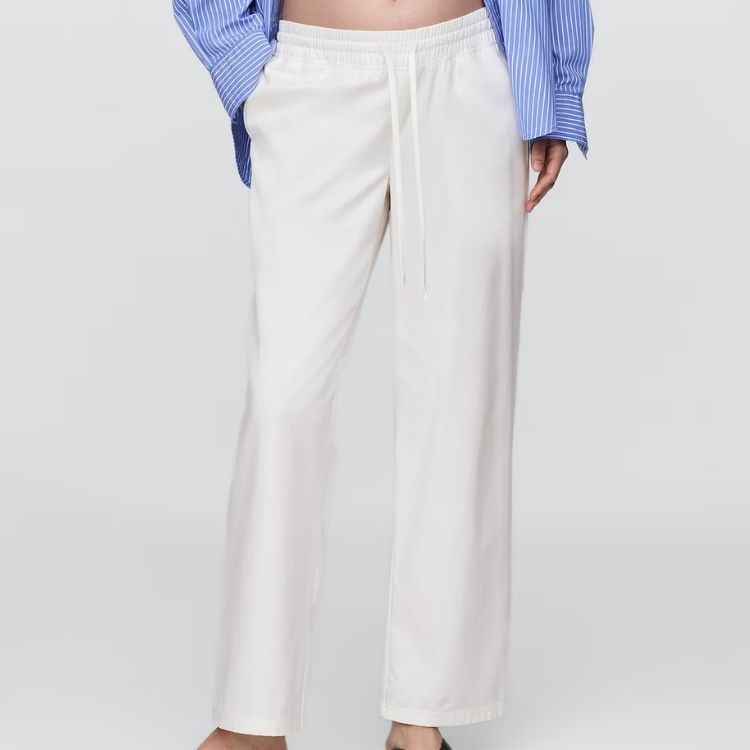 Maternity Easy Wide-Leg Pants