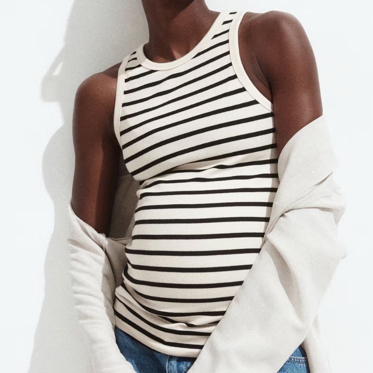 Mama Ribbed Tank Top