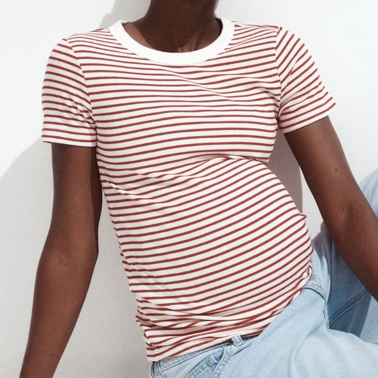 Mama Ribbed Top