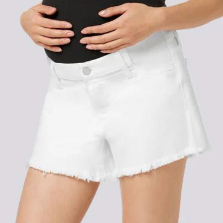 Ozzie Maternity Denim Shorts