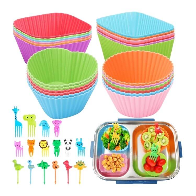 Silicone Lunchbox Dividers