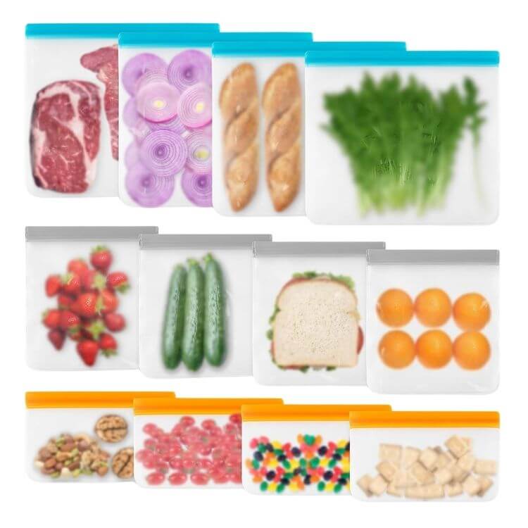 Reusable Silicone Bags