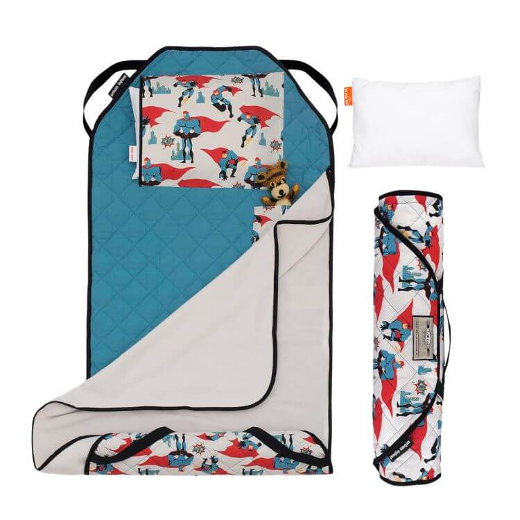 Nap Mat With Removable Pillow