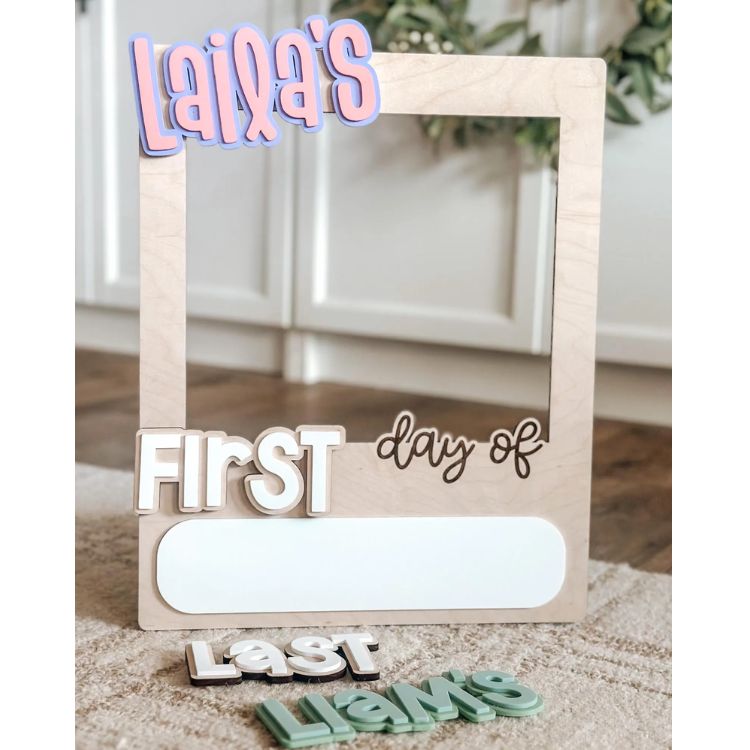 Personalized Photo Frame Prop