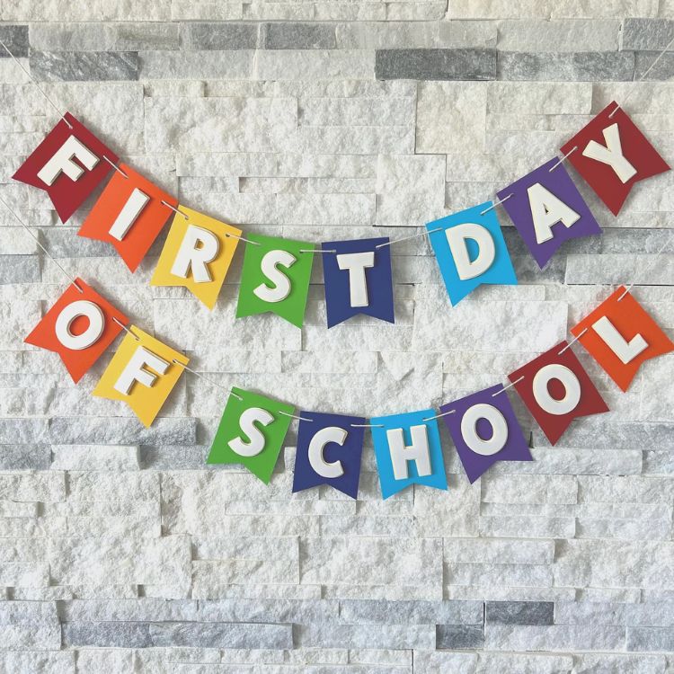 First Day of School Banner
