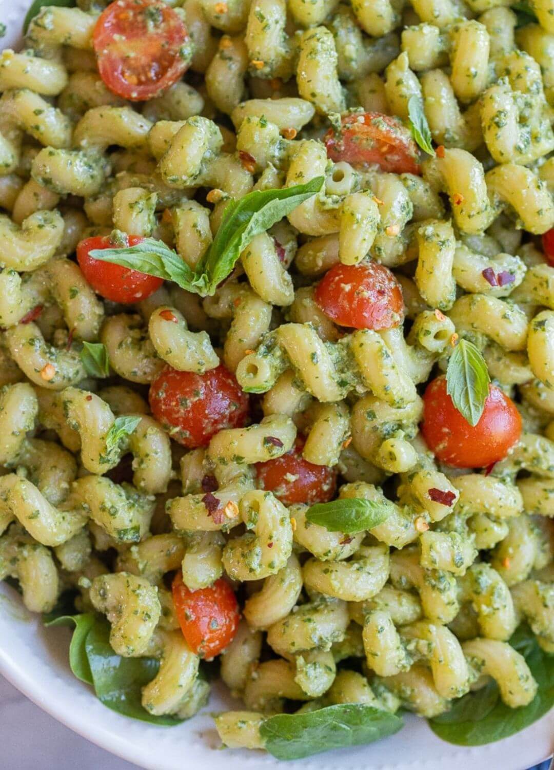 avocado pesto pasta easy weeknight meals