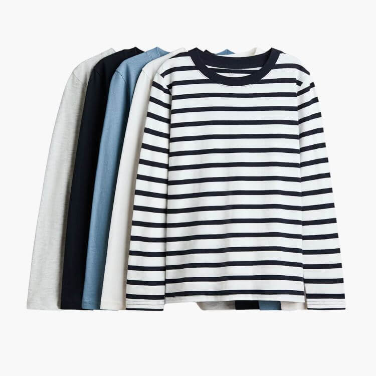 Cotton Long Sleeve T-Shirts