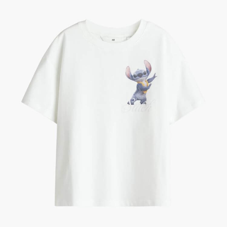 Printed Cotton T-Shirt